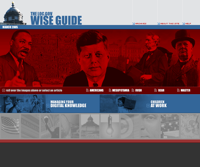 Library of Congress Wise Guide Home
